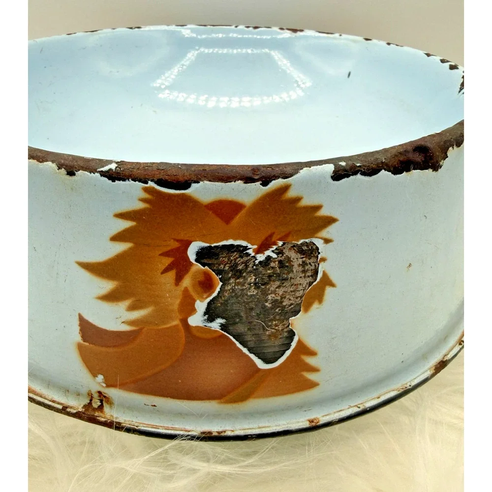 Unbranded vintage enameled